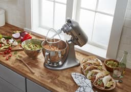 Value Bundle Artisan Series 5 Quart Tilt-Head Stand Mixer with Additional 3 Quart Bowl