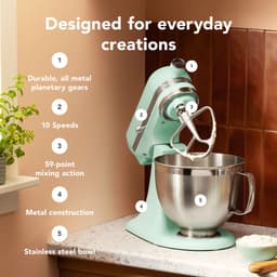 2026 Color of the Year Spearmint Stand Mixer