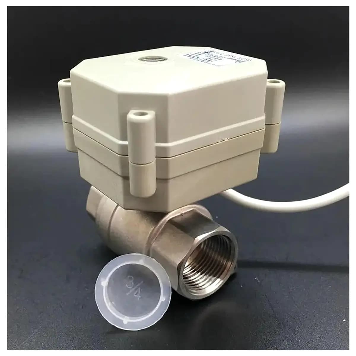 TFM20 S2 C DC9V 24V New 2 Way SS304 3 4 DN20 Modulating Valve 0 5V 0 10V or 4 20mA 5 Wire for Water Proportional Control Bsp, Out 4 20mA, 4mA to 20mA