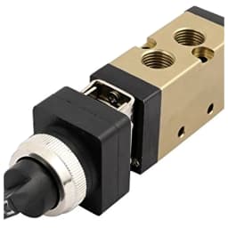 MSV 86522TB 5 Way 2 Position Momentary Selector Knob Valve Actuator