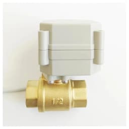 TFM15 B2 C Signal 0 5V 0 10V or 4 20mA Brass 1 2 Proportional Valve DC9 24V 2 Way DN15 for Water Modulating Control NPT, Output 4 20mA 0V to 10V