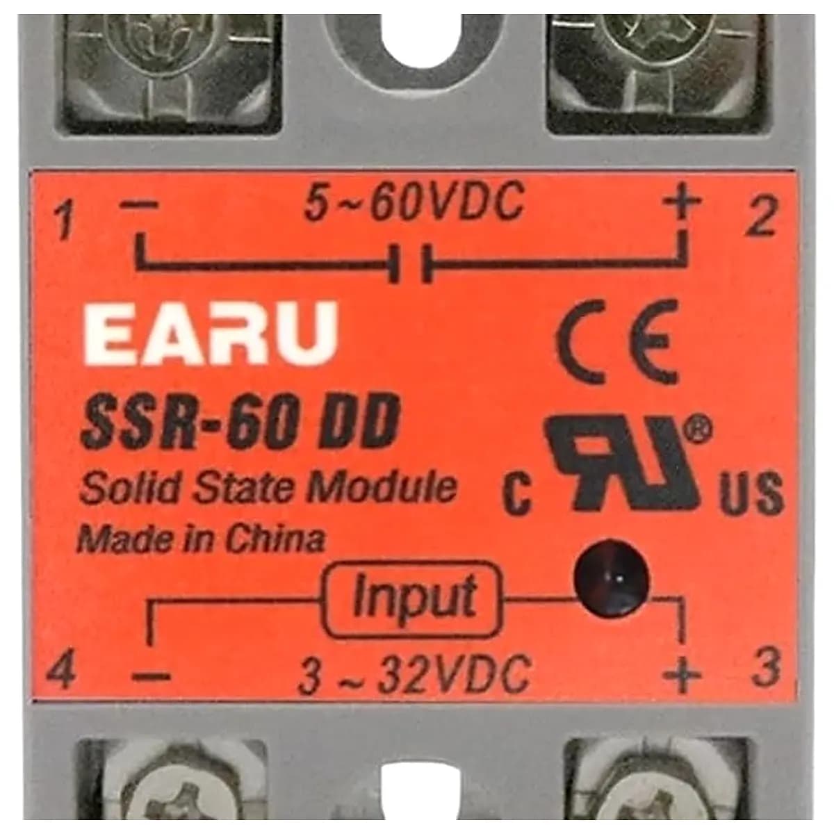SSR 40DD SSR 60DD SSR 10A 25A 40A 60A 80A 100A 120A 3 32V Input DC 5 60V Output Voltage SSR 100DD