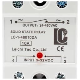 High Quality SSR 10DA 25DA 40DA DC AC Single Phase Solid State Relay 10A 25A 40A 60A 80A 100A 120A 3 32VDC Control 24 480VAC 60