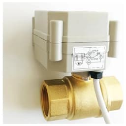 TFM20 B2 C 2 Way Brass 3 4 DN20 Proportional Valve DC9V 24V 0 5V 0 10V or 4 20mA 5 Wire for Water Modulating Control Bsp, Output 4 20mA 0V to 10V