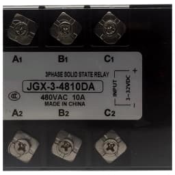 Jgx 3 SSR 3 10DA 25DA 40DA 50DA 60DA 80DA DC Control AC Three Phase Solid State Relay 480VAC 3 32VDC 80DA