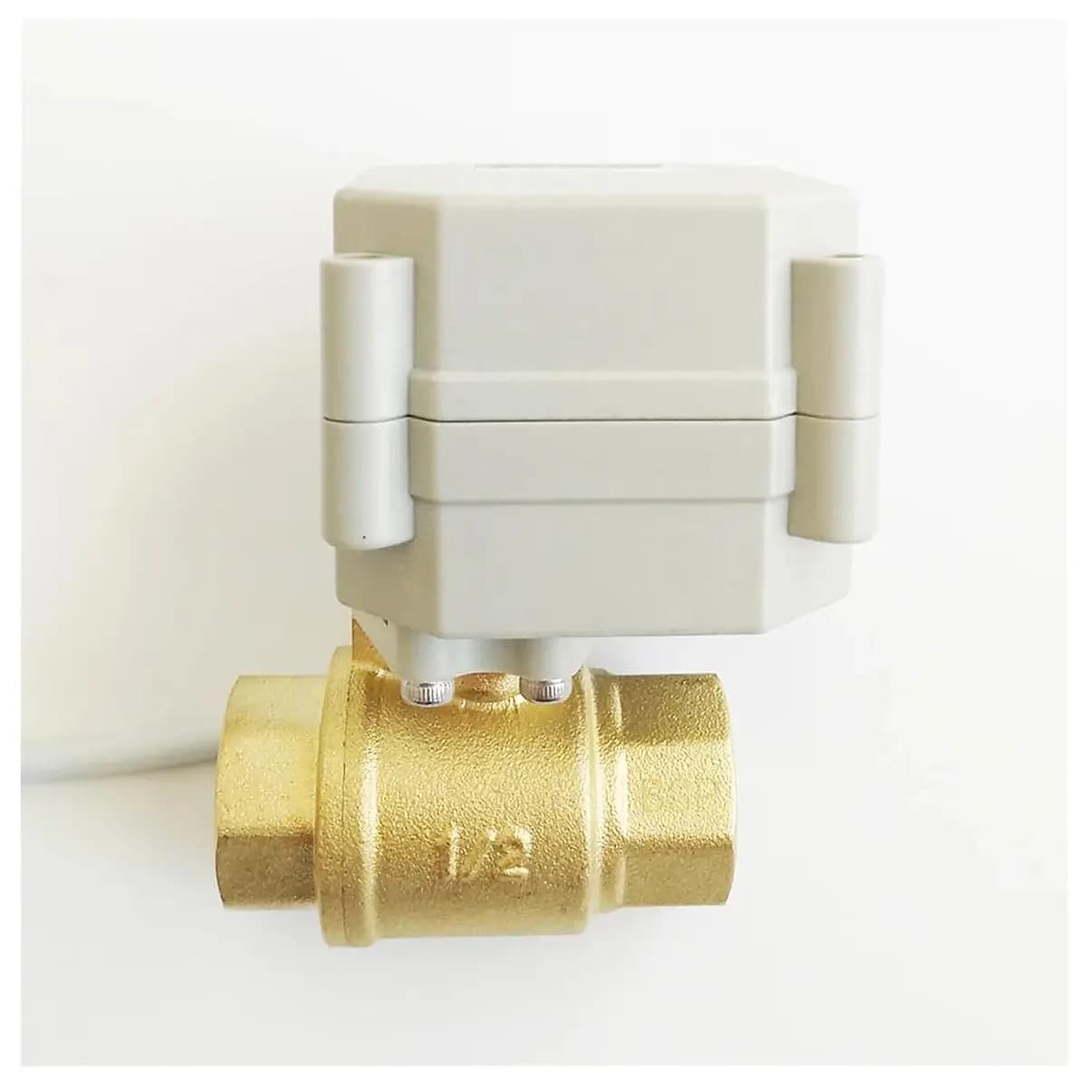 TFM15 B2 C Signal 0 5V 0 10V or 4 20mA Brass 1 2 Proportional Valve DC9 24V 2 Way DN15 for Water Modulating Control NPT, Output PWM 0V to 10V