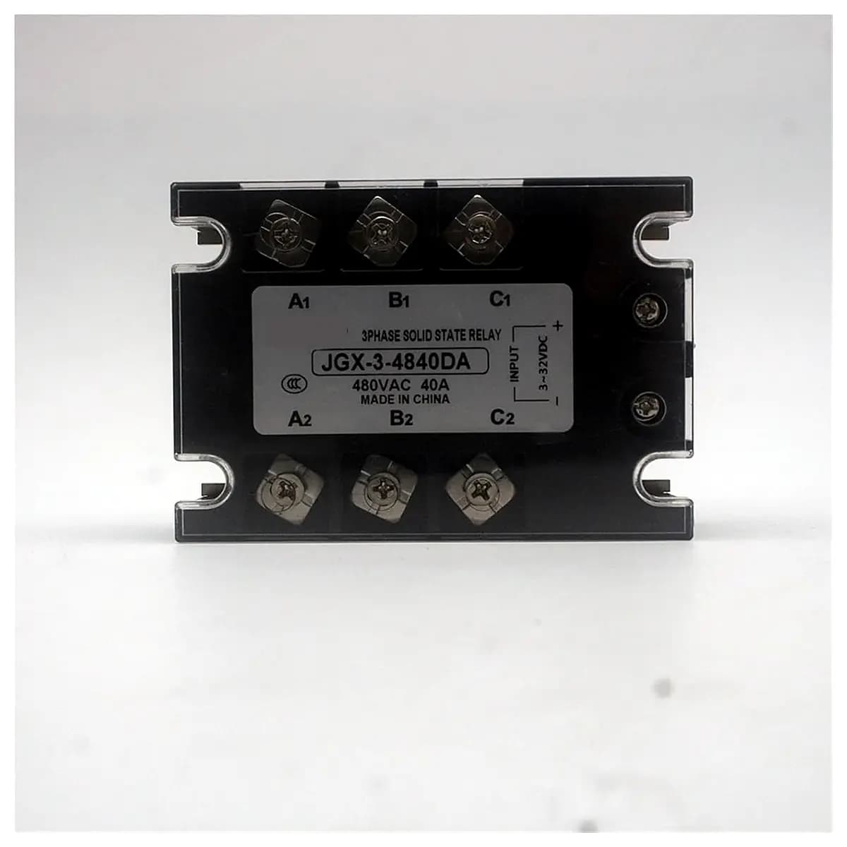 Jgx 3 SSR 3 10DA 25DA 40DA 50DA 60DA 80DA DC Control AC Three Phase Solid State Relay 480VAC 3 32VDC 40DA